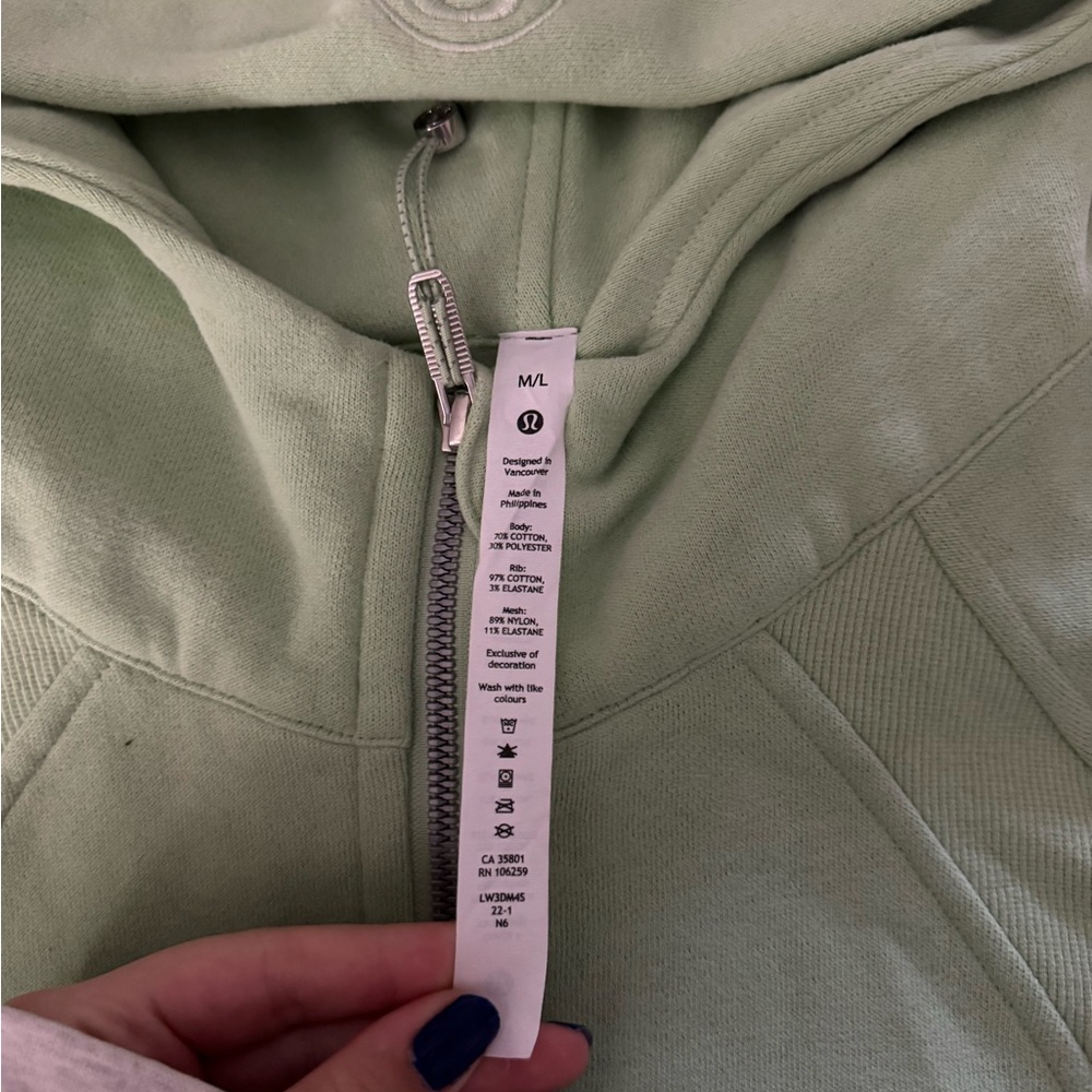 lululemon oversized scuba half-zip - Picture 2 of 3